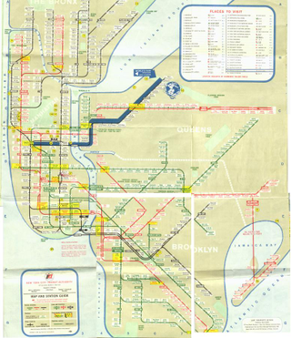 Illustration for article titled 15 Subway Maps That Trace NYC's Transit History